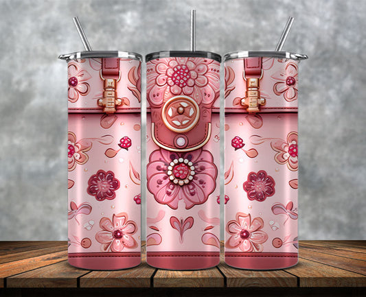 Fashion Tumbler Png, Luxury Skinny Tumbler,Louis Vuitton Tumbler Png, Pattern Logo Fashion Tumbler Png 157
