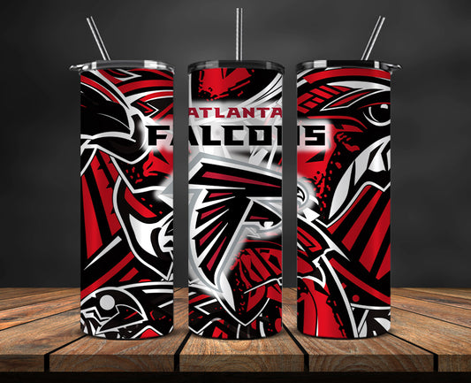 Atlanta Falcons Tumbler, Falcons Logo Tumbler,NFL Season 2023, Design 163