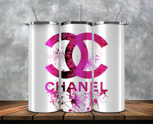 Chanel Tumbler Wrap, Chanel Logo, Fashion Patterns, Logo Fashion Tumbler, Logo LV 3d Inflatable 100