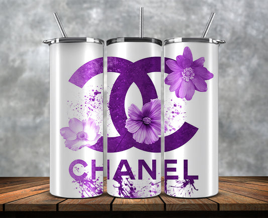 Chanel Tumbler Wrap, Chanel Logo, Fashion Patterns, Logo Fashion Tumbler, Logo LV 3d Inflatable 103