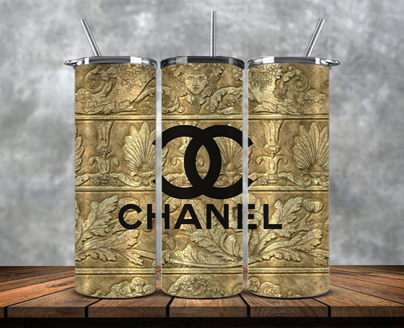Chanel Tumbler Wrap, Chanel Logo, Fashion Patterns, Logo Fashion Tumbler, Logo LV 3d Inflatable 76