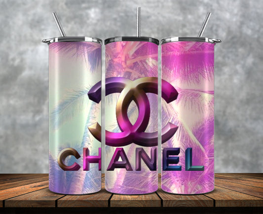 Chanel Tumbler Wrap, Chanel Logo, Fashion Patterns, Logo Fashion Tumbler, Logo LV 3d Inflatable 82