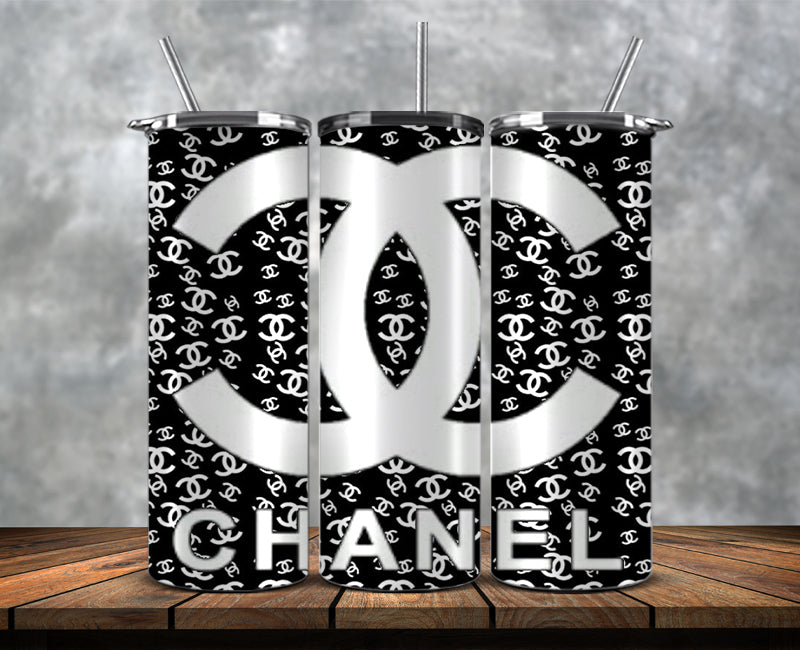 Chanel Tumbler Wrap, Chanel Logo, Fashion Patterns, Logo Fashion Tumbler, Logo LV 3d Inflatable 87