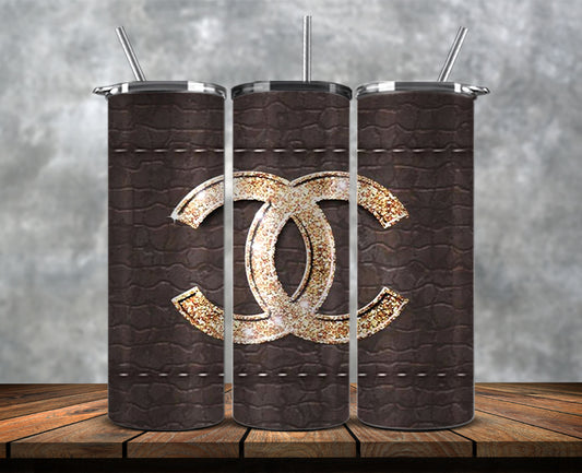 Chanel Tumbler Wrap, Chanel Logo, Fashion Patterns, Logo Fashion Tumbler, Logo LV 3d Inflatable 90