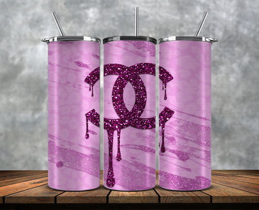 Chanel Tumbler Wrap, Chanel Logo, Fashion Patterns, Logo Fashion Tumbler, Logo LV 3d Inflatable 91