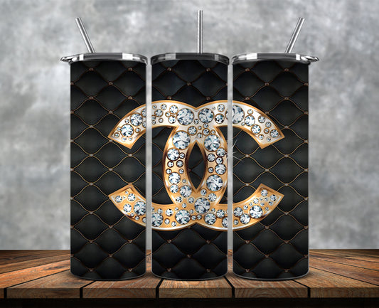 Chanel Tumbler Wrap, Chanel Logo, Fashion Patterns, Logo Fashion Tumbler, Logo LV 3d Inflatable 92