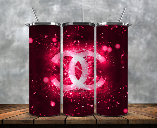 Chanel Tumbler Wrap, Chanel Logo, Fashion Patterns, Logo Fashion Tumbler, Logo LV 3d Inflatable 93