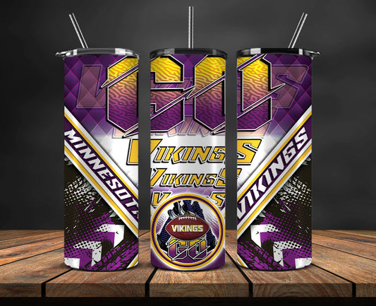 Vikings Football Png , Nfl Wrap ,Nfl Tumbler Wrap 50