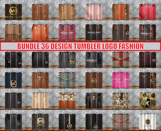 Bundle 36 Design Tumbler Michael Kors 20oz Skinny Png, Michael Kors, Michael Kors Logo, Brand Logo, Purse Tumbler, Logo LV 3d Inflatable 67