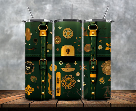 Fashion Tumbler Png, Luxury Skinny Tumbler,Louis Vuitton Tumbler Png, Pattern Logo Fashion Tumbler Png 75