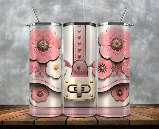 Fashion Tumbler Png, Luxury Skinny Tumbler,Louis Vuitton Tumbler Png, Pattern Logo Fashion Tumbler Png 76