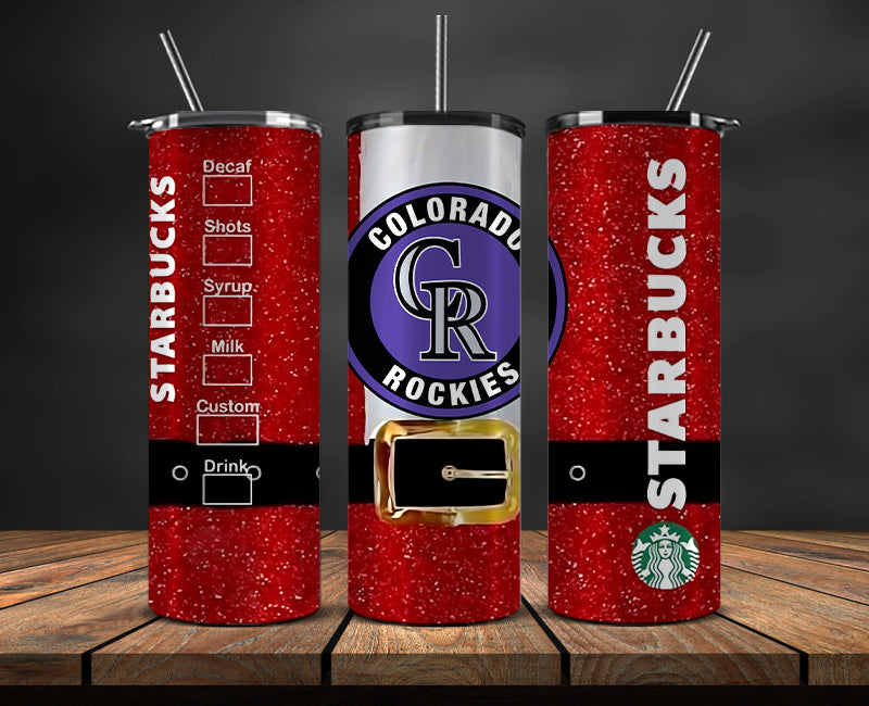 Colorado Rockies Png,Christmas MLB Tumbler Png , MLB Christmas Tumbler Wrap 83