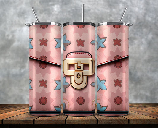 Fashion Tumbler Png, Luxury Skinny Tumbler,Louis Vuitton Tumbler Png, Pattern Logo Fashion Tumbler Png 84