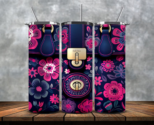 Fashion Tumbler Png, Luxury Skinny Tumbler,Louis Vuitton Tumbler Png, Pattern Logo Fashion Tumbler Png 86