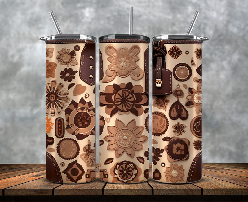 Fashion Tumbler Png, Luxury Skinny Tumbler,Louis Vuitton Tumbler Png, Pattern Logo Fashion Tumbler Png 99
