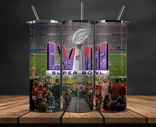 Kansas City Chiefs Vs San Francisco 49ers Super Bowl Tumbler Png, Super Bowl 2024 Tumbler Wrap 25