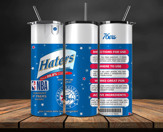 Philadelphia 76ers Tumbler Wrap, NBA Tumbler Png , NBA DS-100