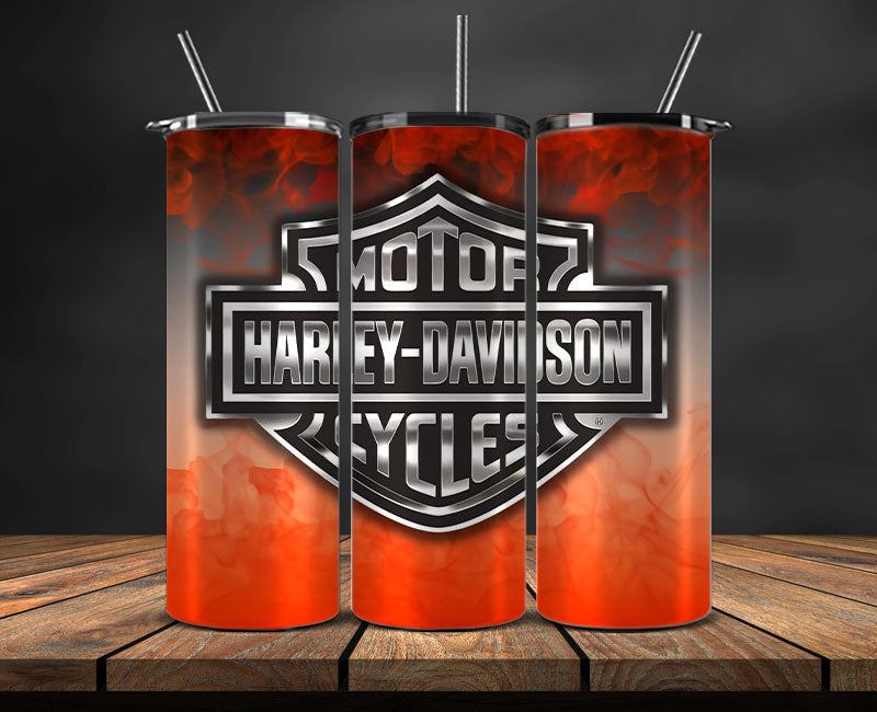 Harley Skinny Tumbler Png, Motor Harley Digital Tumbler Wrap, Moto Tumbler Wrap Design 102