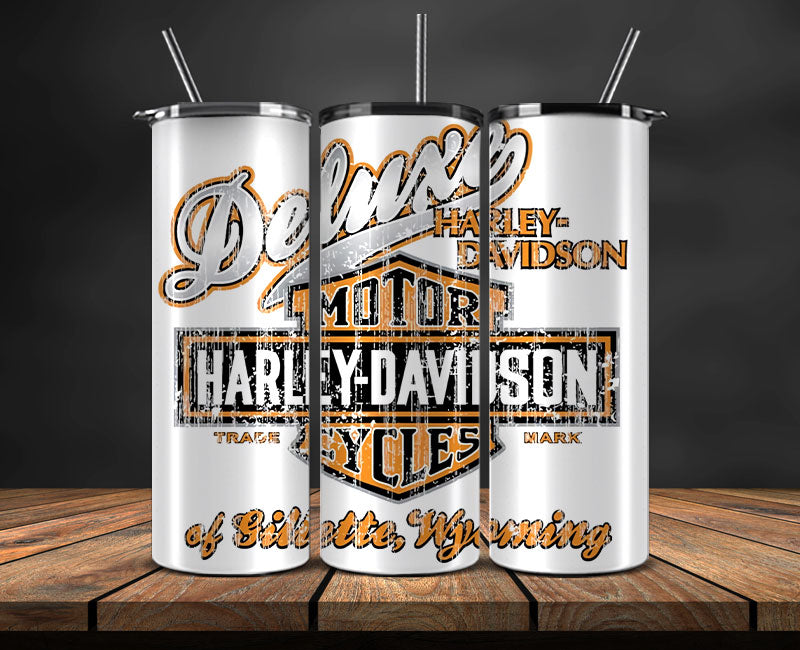Harley Skinny Tumbler Png, Motor Harley Digital Tumbler Wrap, Moto Tumbler Wrap Design 104