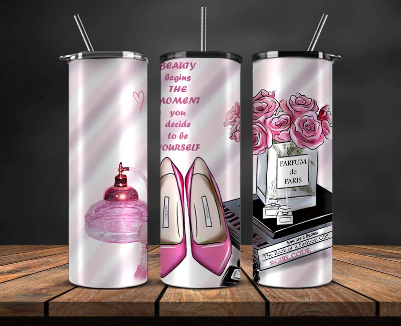 Logo Fashion Tumbler Wrap , Skinny Tumbler 20oz ,Logo Tumbler Wrap, Fashion Tumbler Wrap 104