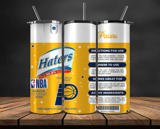 Indiana Pacers Tumbler Wrap, NBA Tumbler Png , NBA DS-106