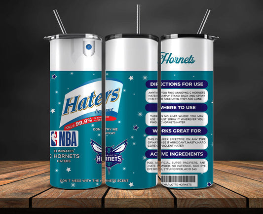 Charlotte Hornets Tumbler Wrap, NBA Tumbler Png , NBA DS-111