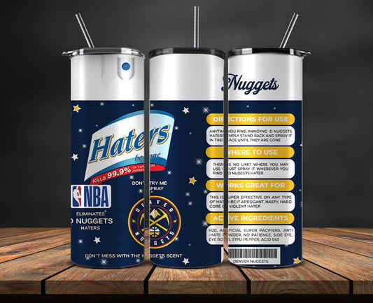 Denver Nuggets Tumbler Wrap, NBA Tumbler Png , NBA DS-115