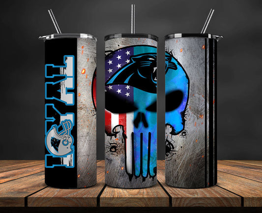 Carolina Panthers Loyal Tumbler Wraps, Nfl Tumbler Png 131