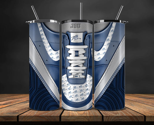 JSU Sneaker Tumbler Wrap , College Sneaker Tumbler Wrap 148