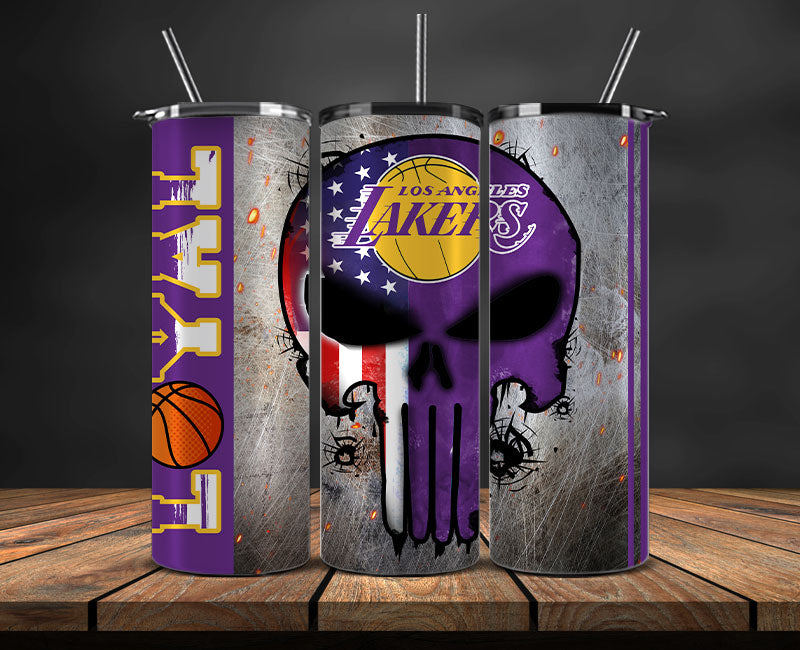 Los Angeles Lakers Tumbler Wrap  Basketball Design,NBA Teams,NBA Sports,Nba Tumbler Wrap,NBA DS-149