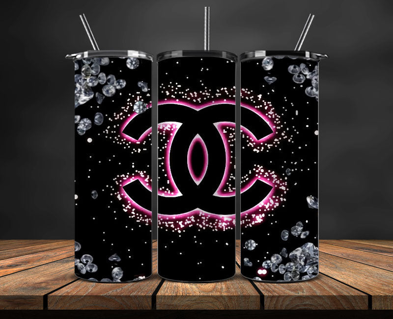 Chanel  Tumbler Wrap, Chanel Tumbler Png, Chanel Logo, Luxury Tumbler Wraps, Logo Fashion  Design 151