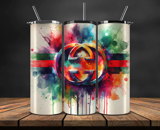 Gucci Tumbler Wrap, Gucci  Tumbler Png, Gucci  Logo, Luxury Tumbler Wraps, Logo Fashion  Design 158