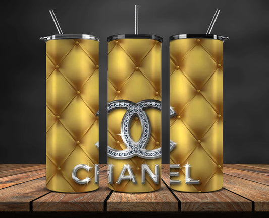 Brand Logo Tumbler Wrap , Fashion Logo Tumbler Wrap, Skinny Tumbler 20oz, Brand Tumbler Wrap 16
