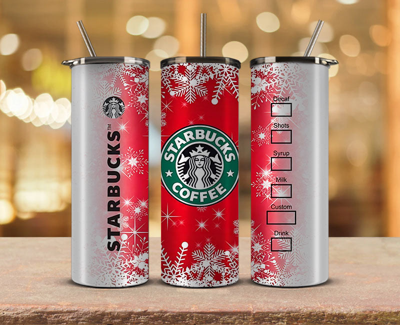 Christmas Tumbler Wraps, Christmas Tumbler Design 17