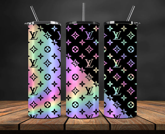 Brand Logo Tumbler Wrap , Fashion Logo Tumbler Wrap, Skinny Tumbler 20oz, Brand Tumbler Wrap 01