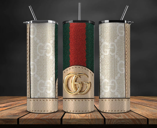 Brand Logo Tumbler Wrap , Fashion Logo Tumbler Wrap, Skinny Tumbler 20oz, Brand Tumbler Wrap 21