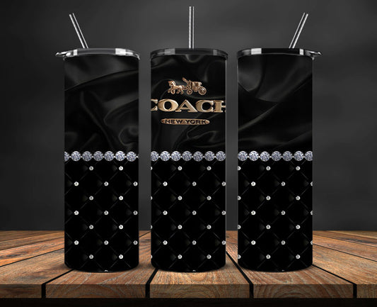 Brand Logo Tumbler Wrap , Fashion Logo Tumbler Wrap, Skinny Tumbler 20oz, Brand Tumbler Wrap 24