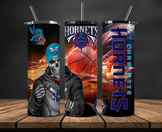 Hornets Tumbler Wrap, NBA Tumbler Png , NBA DS-24