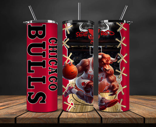 Chicago Tumbler Wrap, NBA Tumbler Png , NBA DS-29