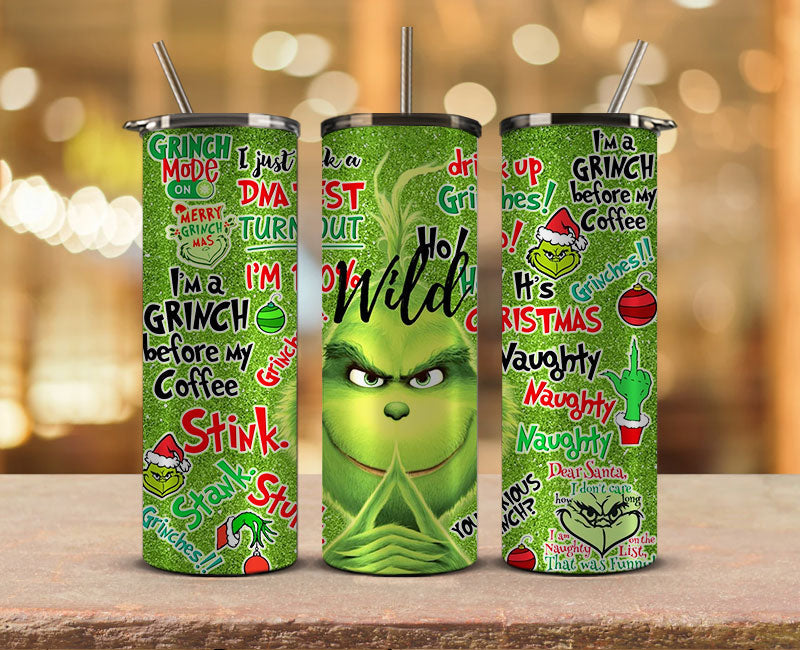 Christmas Tumbler Wraps, Christmas Tumbler Design 02