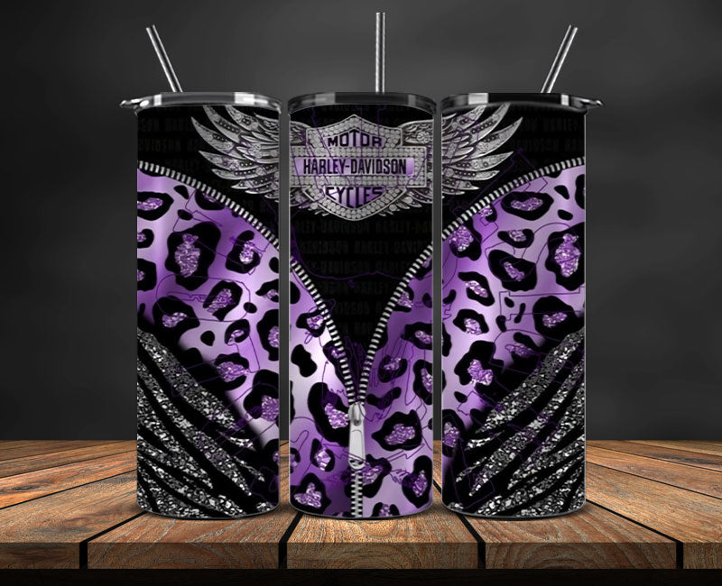 Harley Skinny Tumbler Png, Motor Harley Digital Tumbler Wrap, Moto Tumbler Wrap Design 02