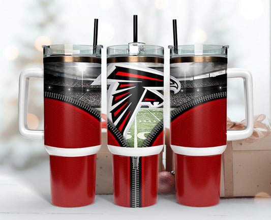 Atlanta Falcons 40oz Tumbler,NFL Tumbler Wrap , 40oz Tumbler Sublimation Png , 40oz Tumbler Wrap 35