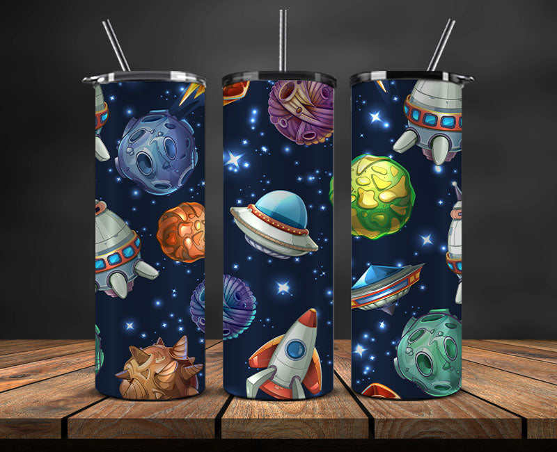 Astronaut Tumbler Wrap, Space Tumbler Wrap ,Galaxy Tumbler Wrap 02