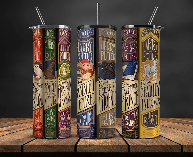 Harry Skinny Tumbler Wrap ,Harry Magic Tumbler , Magic Tumbler, Movie Tumbler Wrap 02