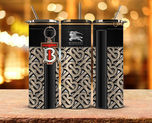 Burberry Tumbler Wrap, Burberry Tumbler Png, Burberry Logo,Luxury Logo Brand 30