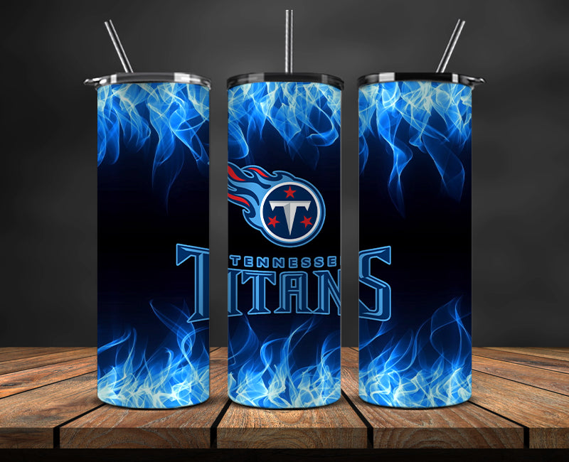 Titans Tumbler Wrap ,Tumbler 20oz with fire effect  31