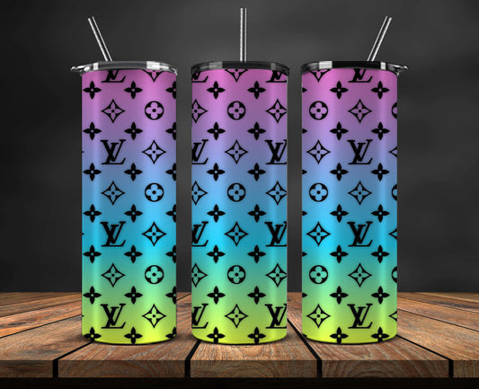 Brand Logo Tumbler Wrap , Fashion Logo Tumbler Wrap, Skinny Tumbler 20oz, Brand Tumbler Wrap 31