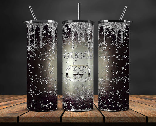Brand Logo Tumbler Wrap , Fashion Logo Tumbler Wrap, Skinny Tumbler 20oz, Brand Tumbler Wrap 32