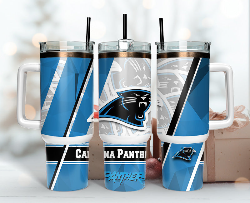 Carolina Panthers 40oz Tumbler,NFL Tumbler Wrap , 40oz Tumbler Sublimation Png , 40oz Tumbler Wrap 97