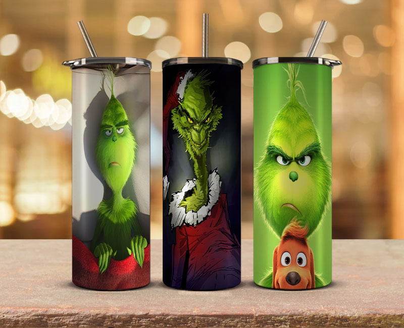 Christmas Tumbler Wraps, Christmas Tumbler Design 33